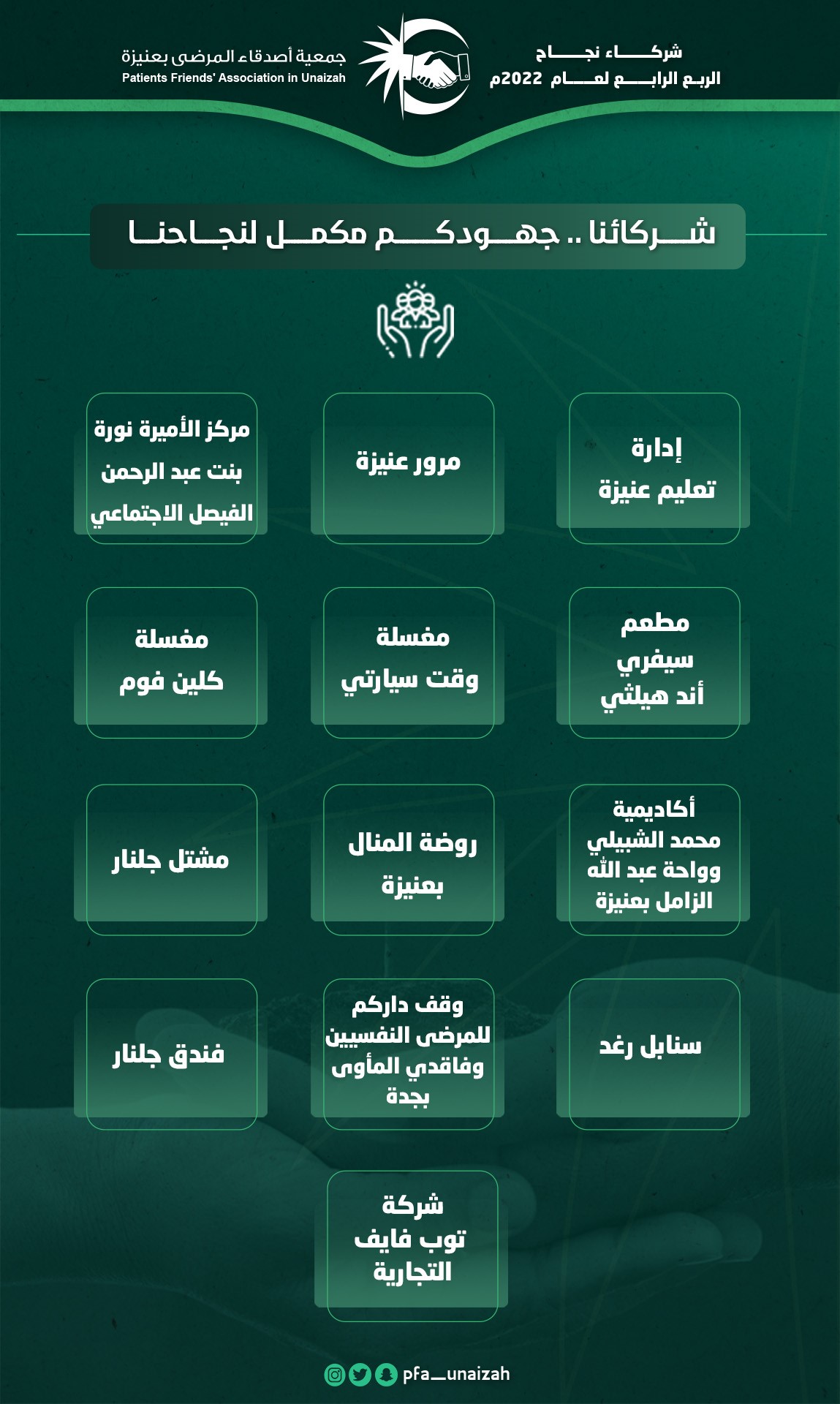 شركاء التطوع